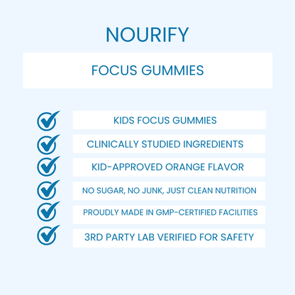 Nourify - Focus Gummies