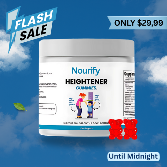 FLASH SALE - Nourify Heightener Gummies