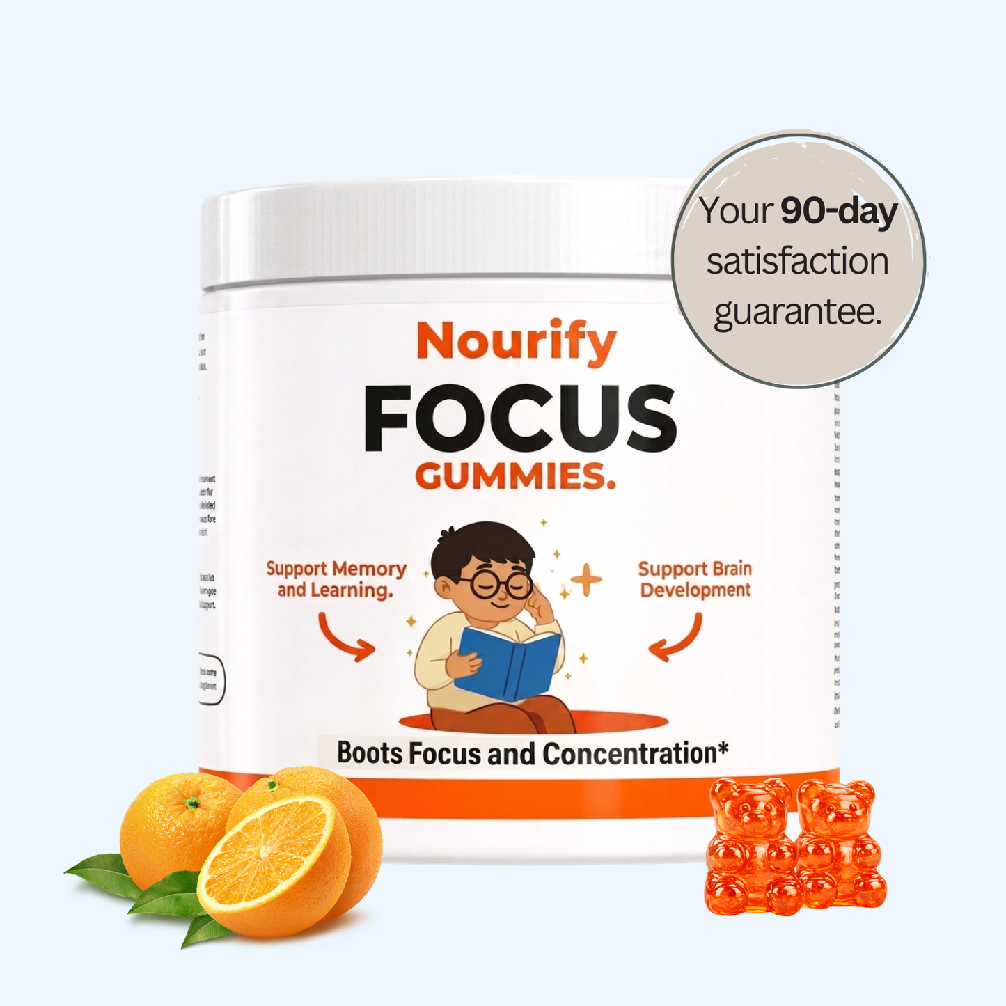 Nourify - Focus Gummies