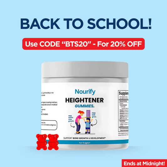 Back to School Sale - Heightener Gummies
