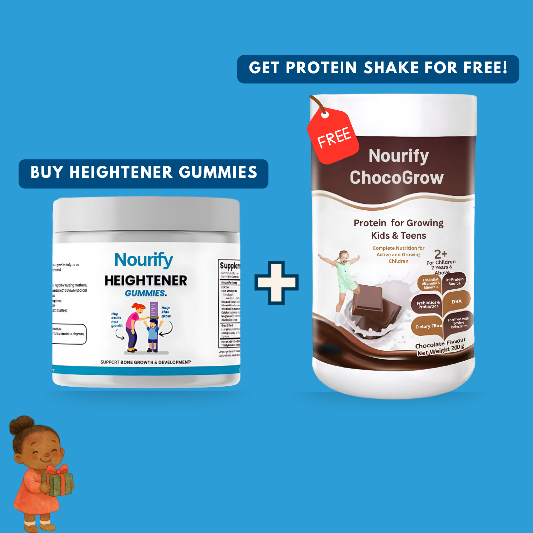 Heightener Gummies + Free ChocoGrow