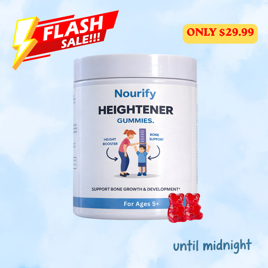 FLASH SALE - Nourify Heightener Gummies